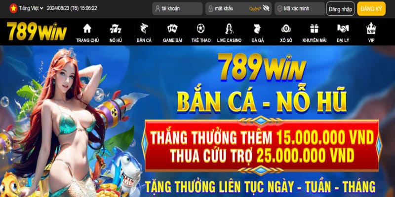 Thao tác nhanh chóng và an toàn tại trang web nhà cái 789WIN 